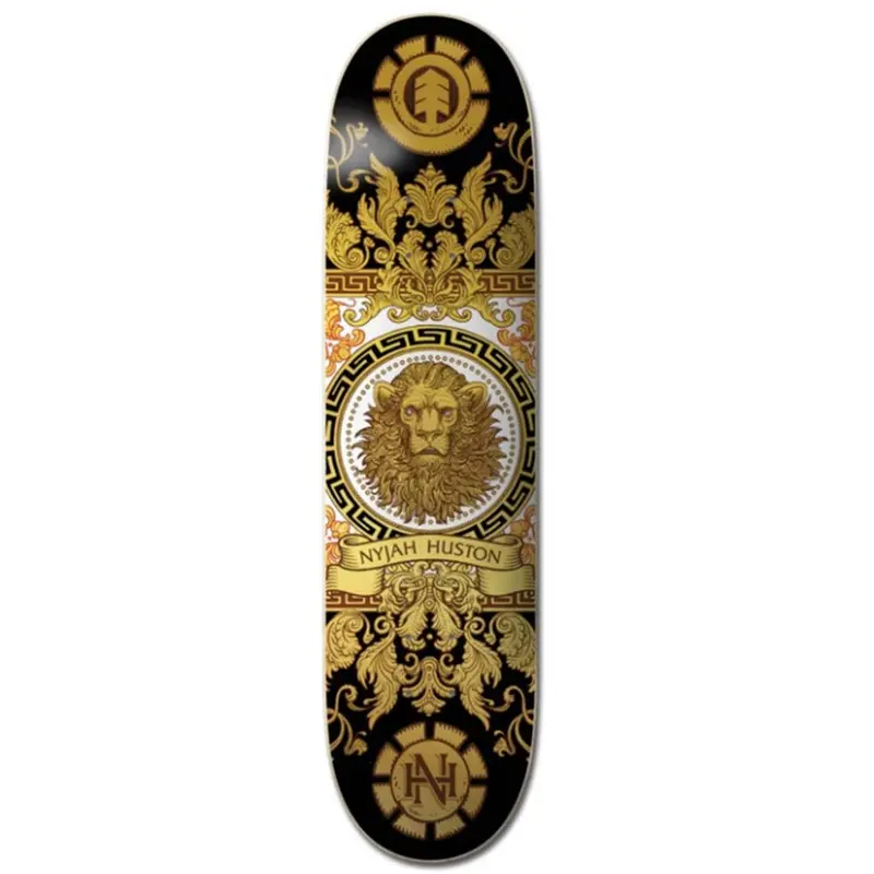 Element Nyjah Golden Glory 8″ Complete Skateboard