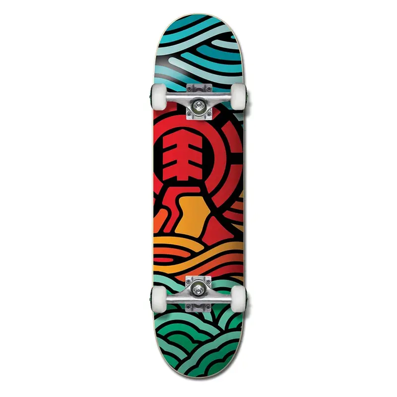 Element Volcanic 7.3″ Complete Skateboard – Ready-to-Ride
