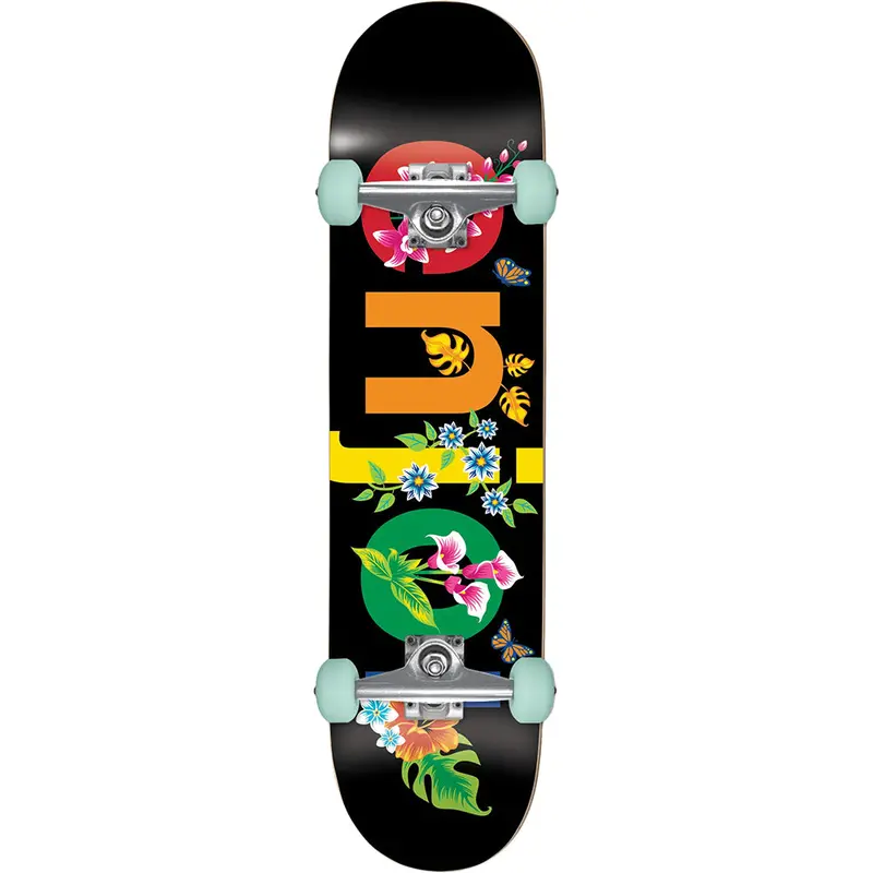 Enjoi Flowers Resin 8″ Complete Skateboard for Beginners