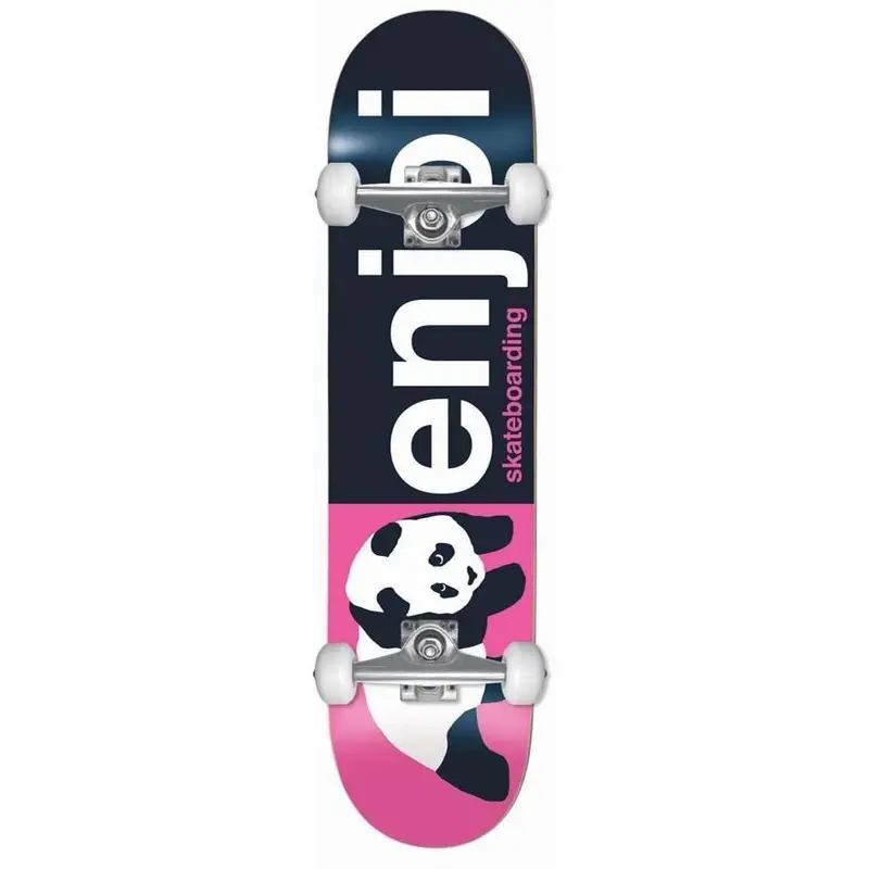 Enjoi Half and Half 8″ Complete Skateboard with Dual-Design Deck
