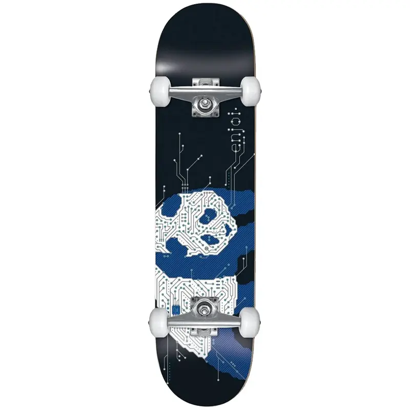 Enjoi Micro Chip 7″ Complete Skateboard – Matte Black