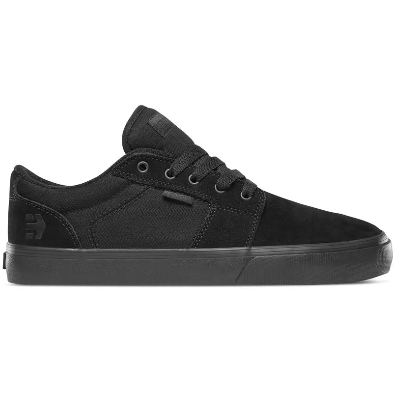 Etnies Barge LS Black-on-Black Skate Shoes