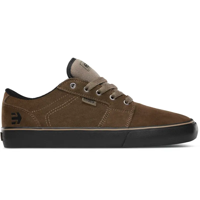 Etnies Barge LS Skate Shoes – Olive/Black/Gum