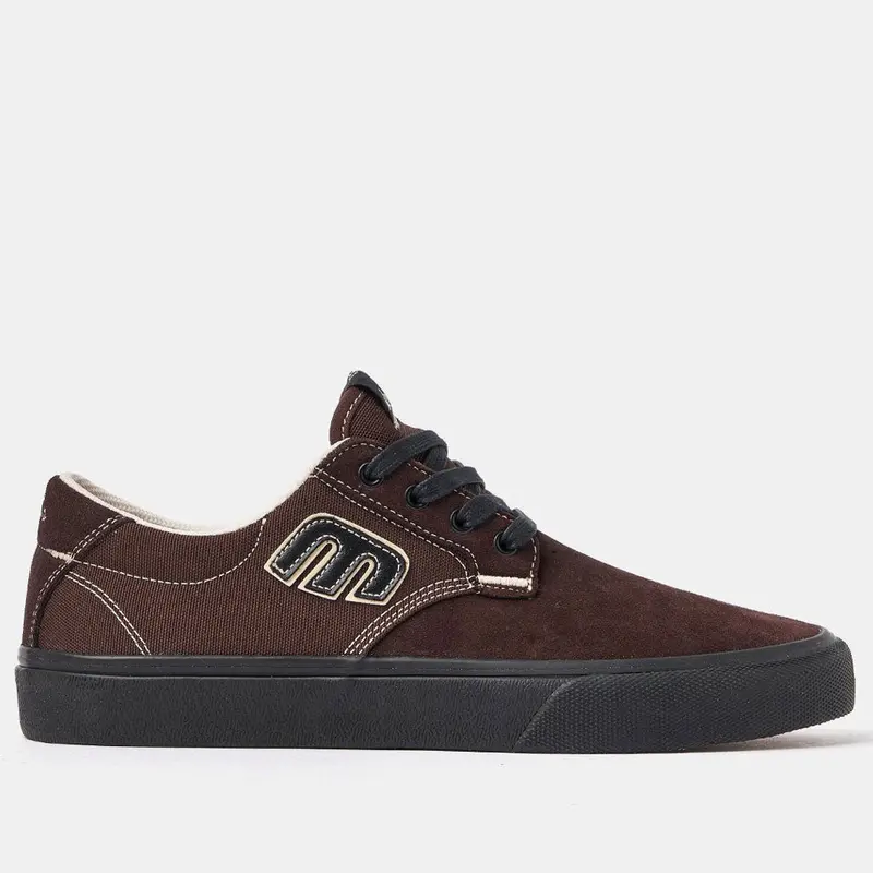 Etnies Barge Plus Skate Shoes – Brown and Black