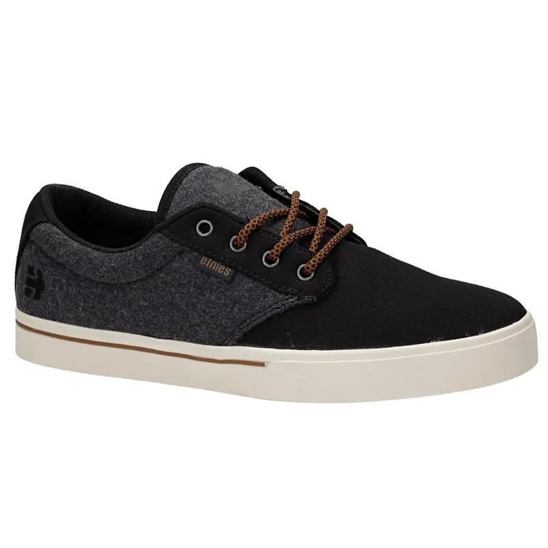 Etnies Jameson 2 Eco Sneakers – Black Heather Canvas