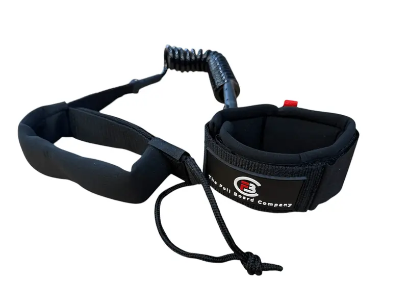 FBC Coiled Ankle Leash for Wing Foil Boards – 5’5″ V2