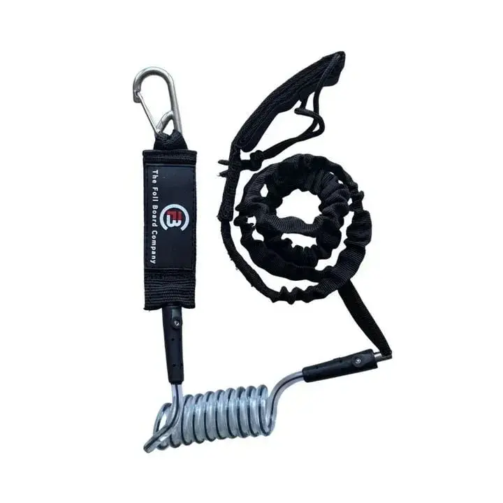FBC Downwind Leash V2 – Wingfoil & Air Board Coiled Safety Tether