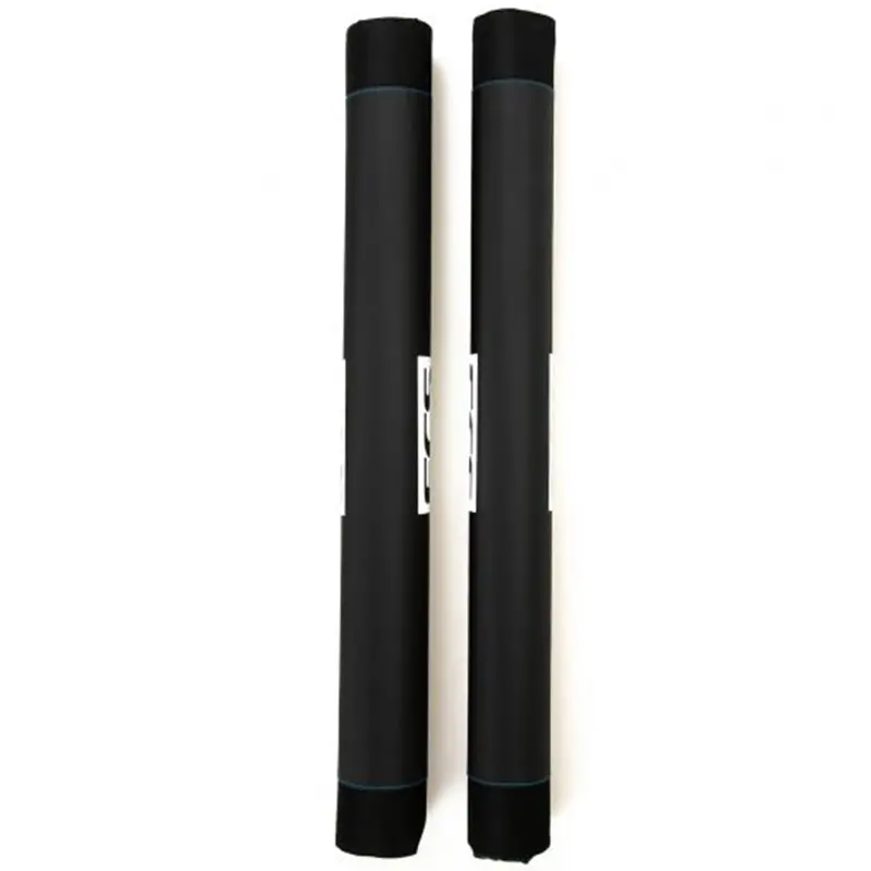 FCS 740mm Black Roof Rack Pads with Non-Slip Surface