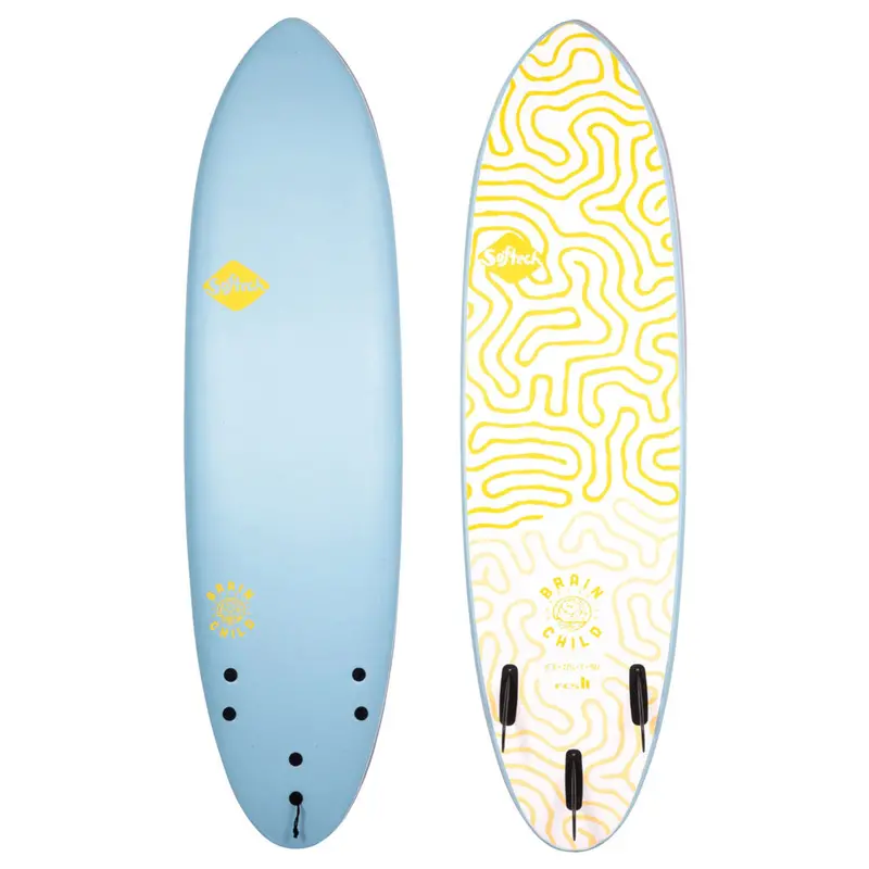 FCS Brainchild 7’0 Soft Tech Surfboard – Mist Colorway