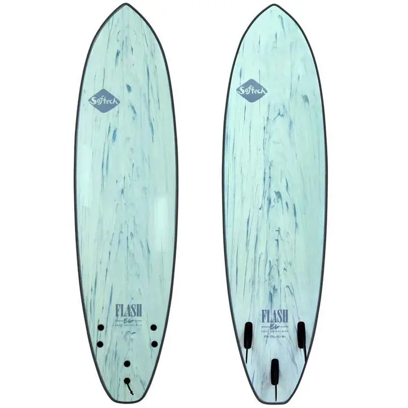 FCS Flash Eric Geiselman 6’0 Softtech Surfboard – Mint Marble