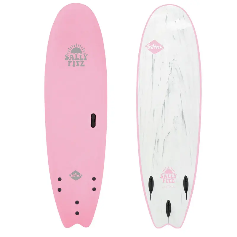 FCS Sally Fitzgibbons Handshaped FB 6’6 Soft Tech Surfboard – Mist Finish