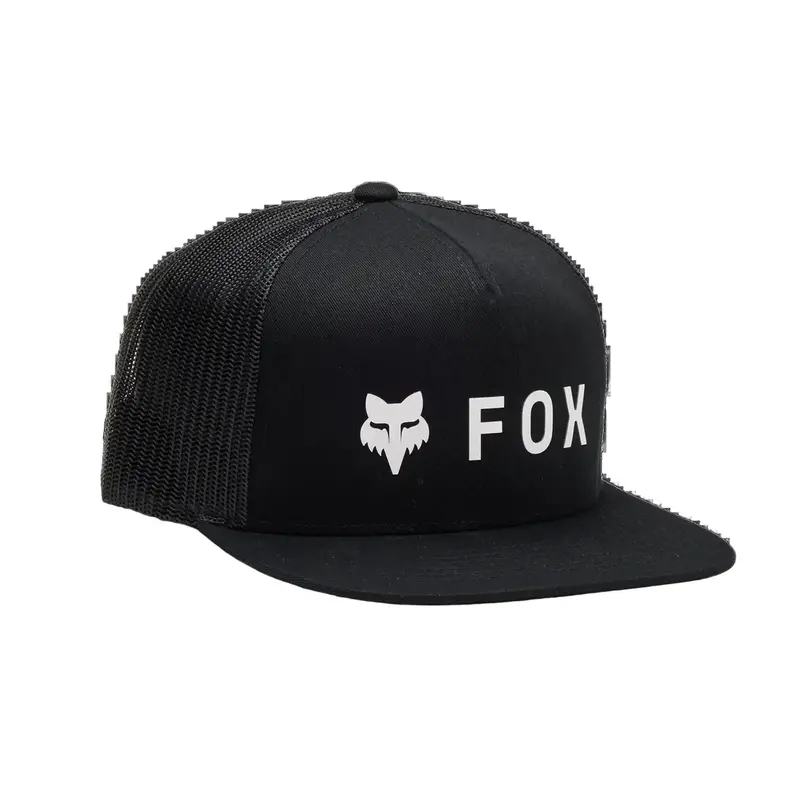 Fox Absolute Mesh Snapback Hat in Black