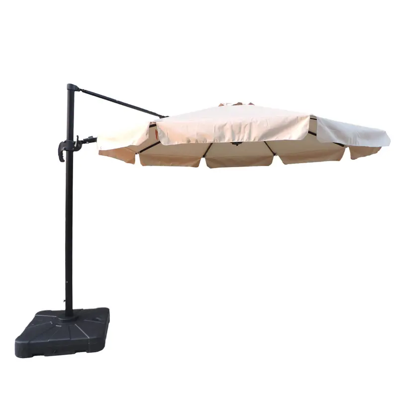 Freeport 11-Foot Octagonal Cantilever Patio Umbrella – Sunbrella Acrylic Canopy