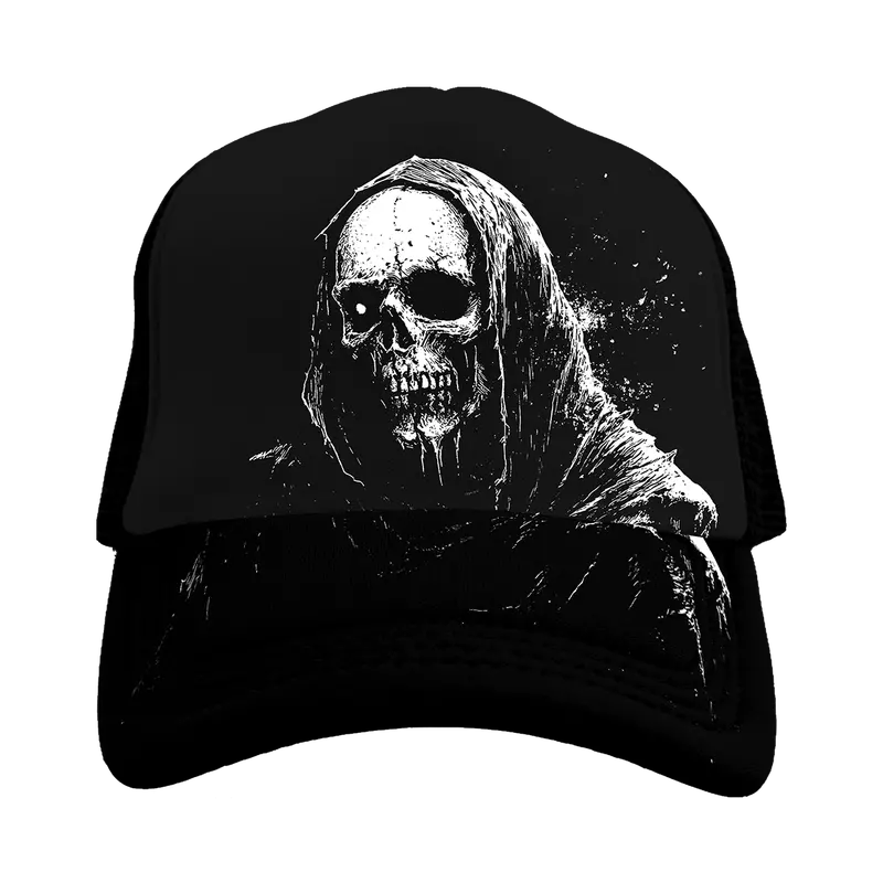 Gothic Reaper Adjustable Trucker Hat