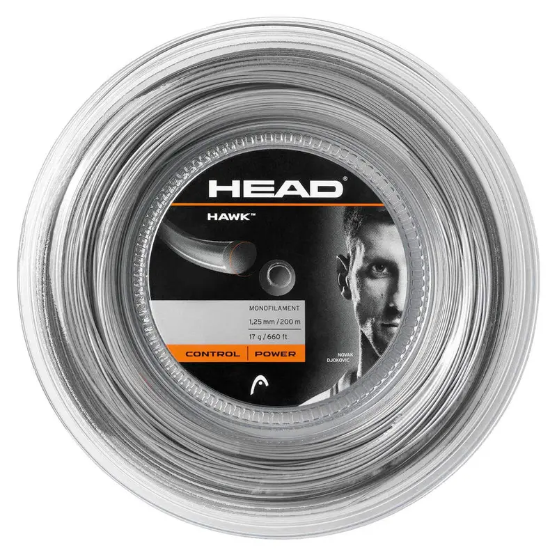 HEAD Hawk Tennis String Reel – 200 Meters