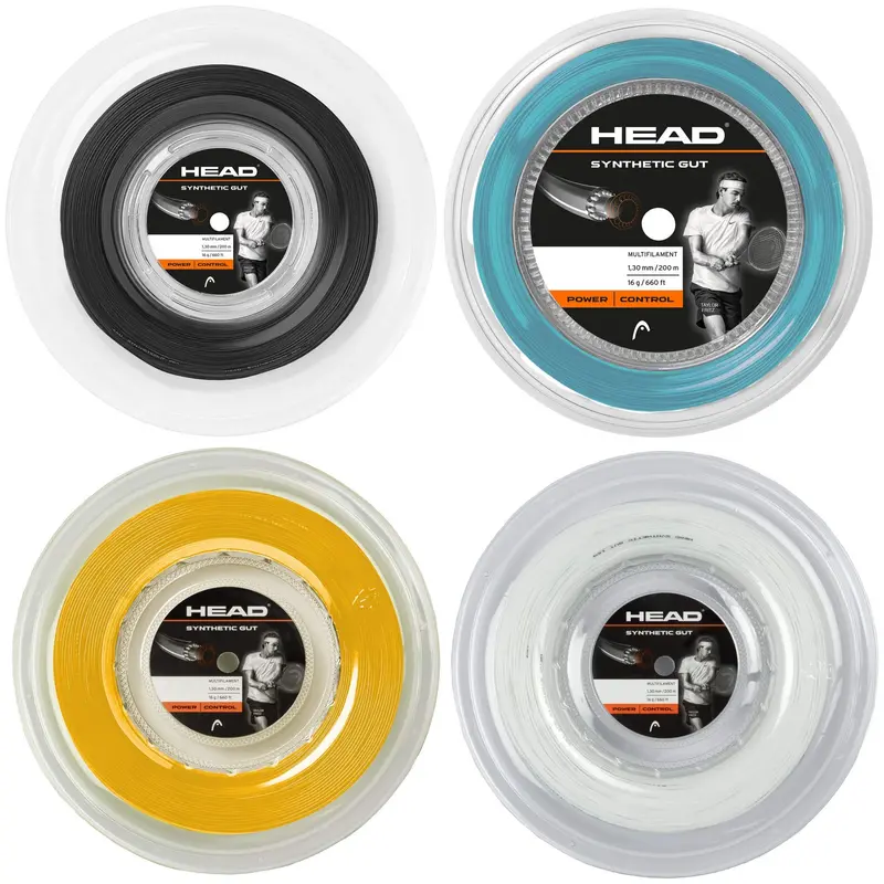 HEAD Synthetic Gut Tennis String – 200m Reel for Custom Stringing