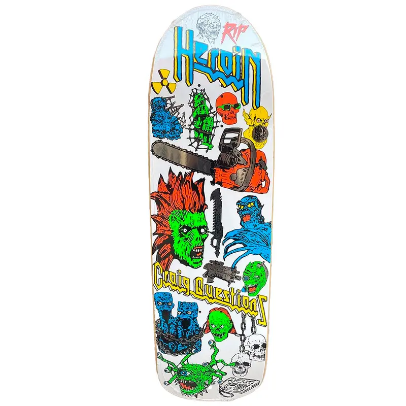 Heroin Craig Questions Video City 9.5″ Skate Deck