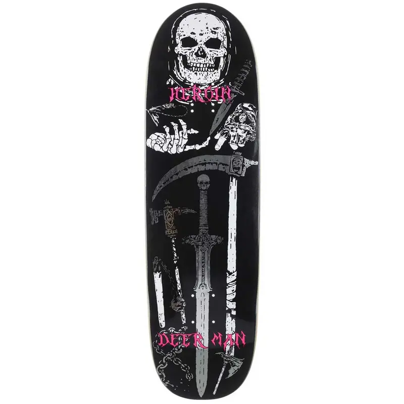Heroin Dead Dave Video City 9.3″ Skateboard Deck – Retro Urban Art