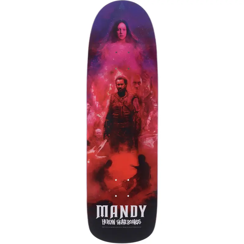 Heroin Mandy Poster 9.6″ Skateboard Deck