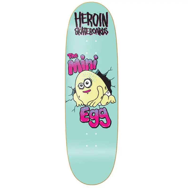 Heroin Mini Egg 8.38″ Complete Skateboard