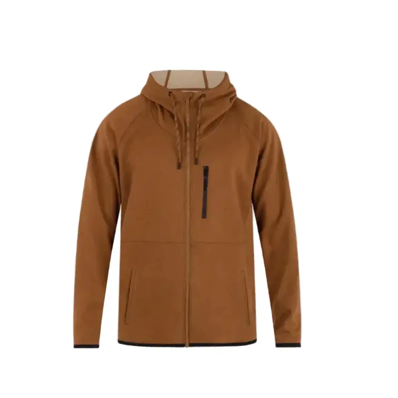 Hurley Cabrillo Heat Full-Zip Fleece – Bronzed Lightweight Thermal Jacket