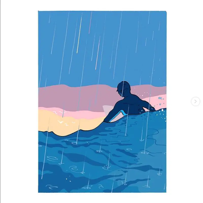 Inkpen Rain-Themed Greeting Cards
