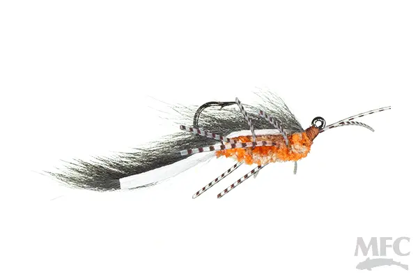 Jig Squirdle Bug Fly – Natural over Beige/Rust – Half-Dozen – Clearance