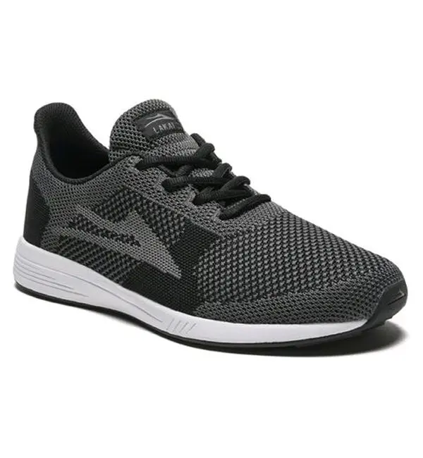 Lakai Evo Knit Sneakers – Grey and Black Colorway