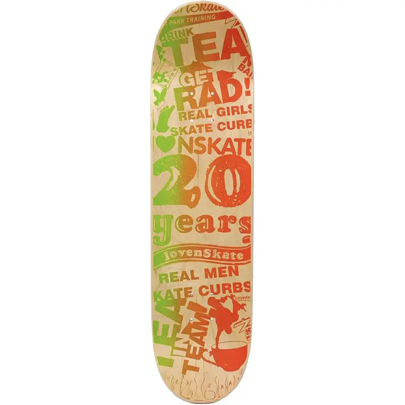 Lovenskate 8.25″ 20th Anniversary Skate Deck