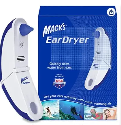 Mack’s Ear Dryer Pro – Portable Electronic Ear Drying Device for Swimmers