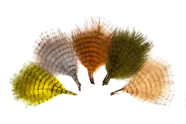 MFC Fine Barred Marabou Plume for Streamer Patterns