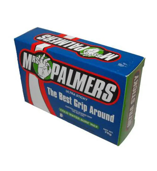 Mrs. Palmers Cold-Water Surfboard Wax – Tropical Formula