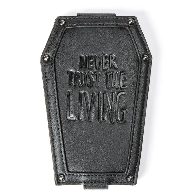 Never Trust Coffin-Shaped Cardholder Wallet