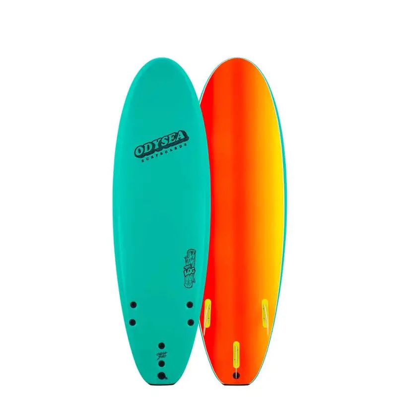 ODYSEA 6′ Soft Log Surfboard – Emerald Green