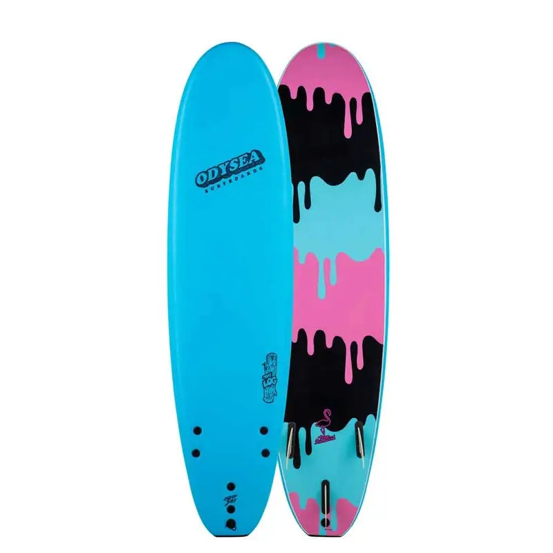 ODYSEA 7′ Log Pro Tyler Stanaland Soft Surfboard – Cool Blue