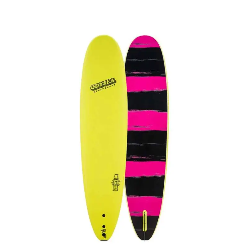 ODYSEA 8′ Plank Soft Surfboard – Lemon Yellow