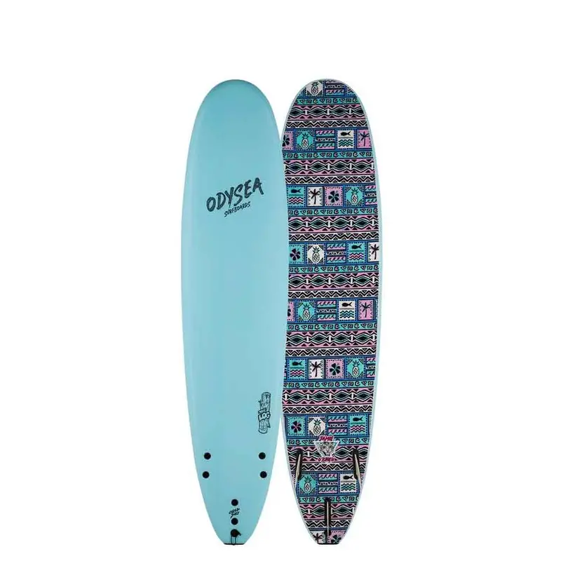 ODYSEA Log Pro Jamie O’Brien 8’0 Soft Foam Surfboard – Sky Blue