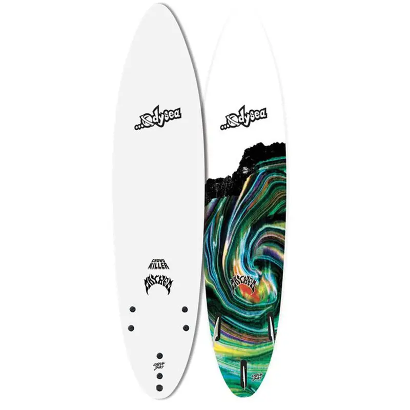 ODYSEA x Lost Crowd Killer 7’2″ Soft Top Surfboard – White
