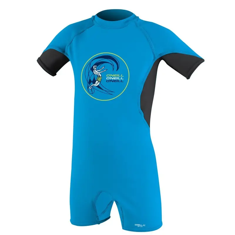O’Neill Infant O’Zone UV Protection Sun Suit – Sky Blue, Black & Lime Print