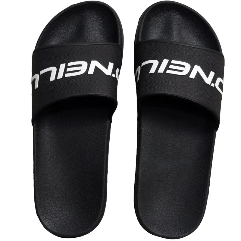 O’Neill Logo Slide Sandals – Sleek Black Finish