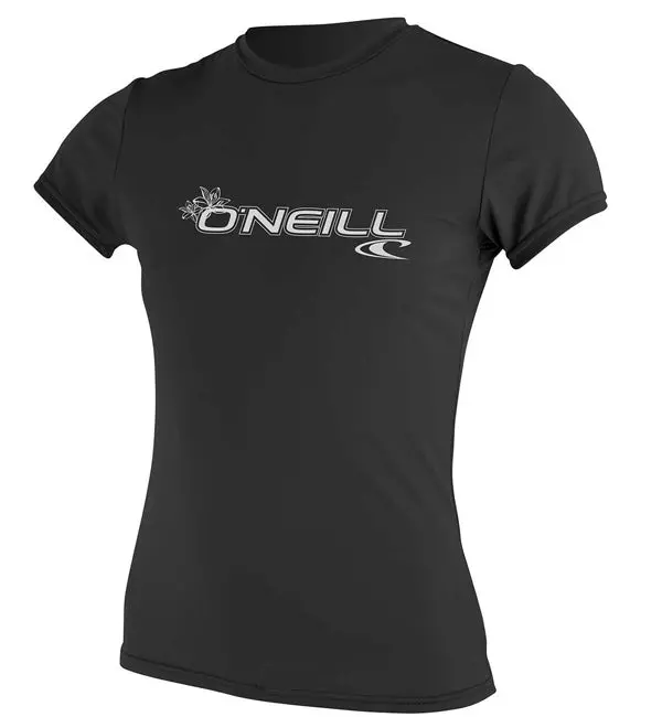 O’Neill Women’s Basic Skins Short-Sleeve Rash Guard