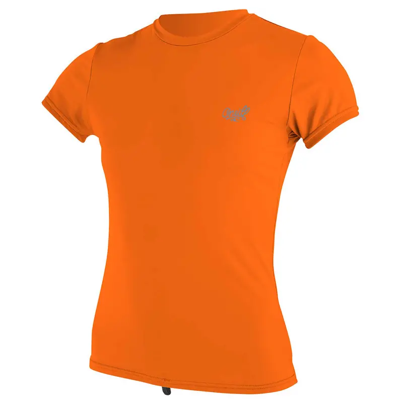 O’Neill Women’s Premium Skins Sun Shirt – Papaya