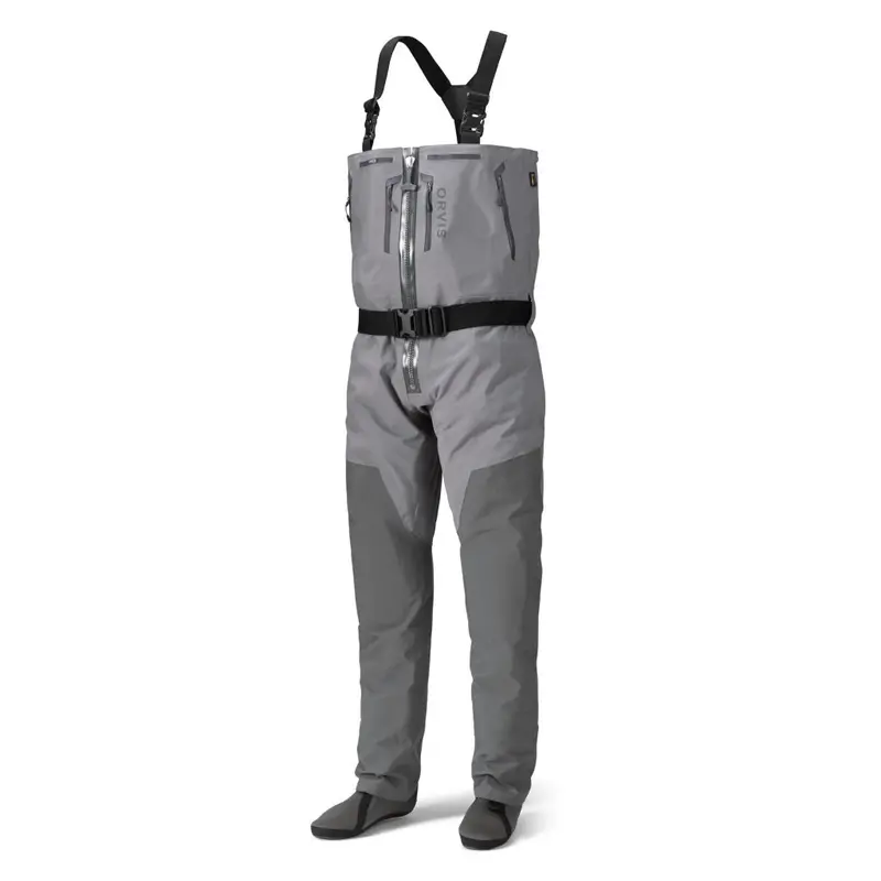 Orvis Men’s Pro Zipper Waders – Breathable, Reinforced Wading Pants with Full-Zip Design