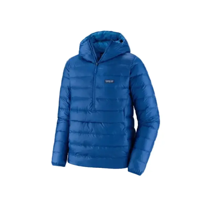 Patagonia Down Sweater Hoody for Men – Superior Blue Insulated Pullover