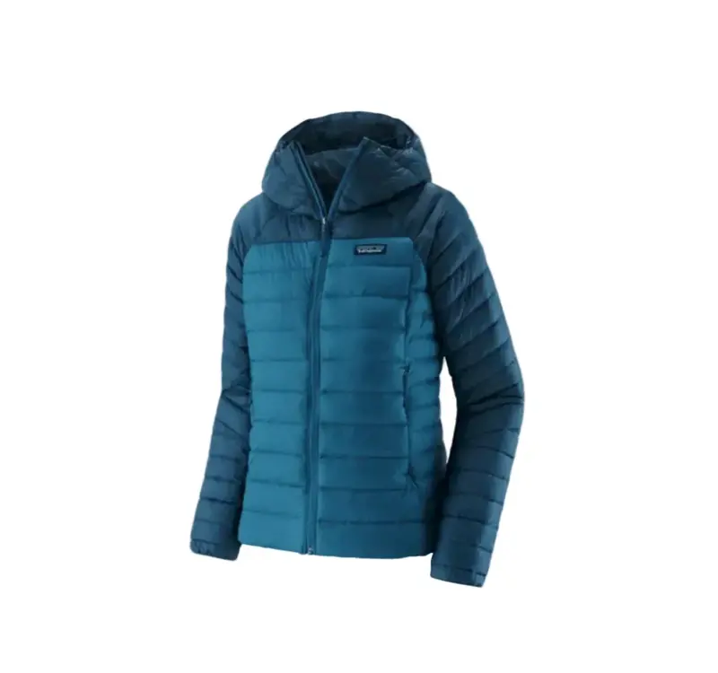 Patagonia Down Sweater Hoody – Wavy Blue Insulated Jacket