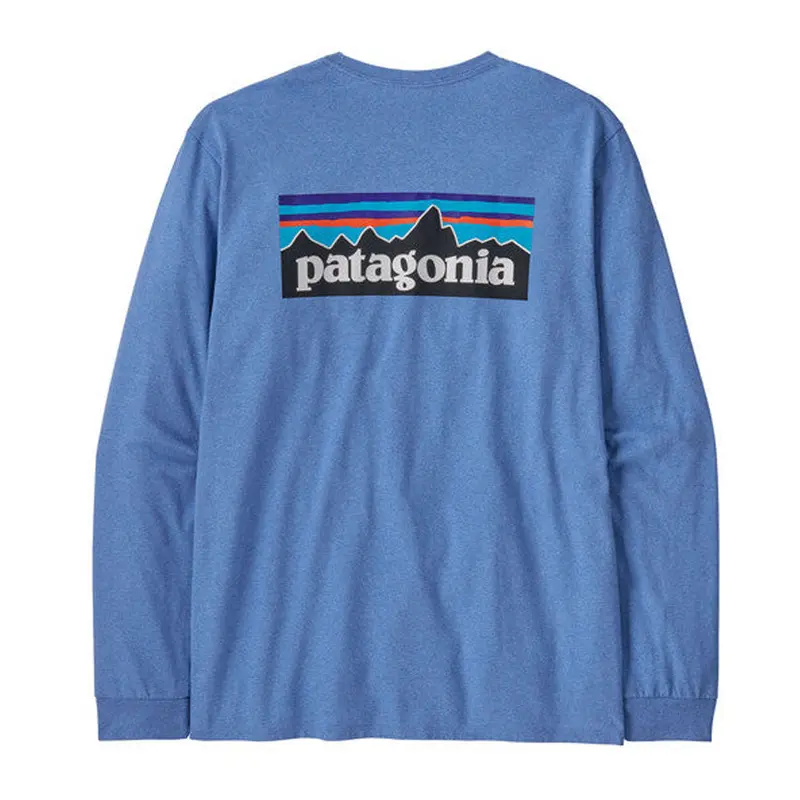 Patagonia P-6 Logo Long Sleeve Responsibili-Tee – Sustainable Organic Cotton Top