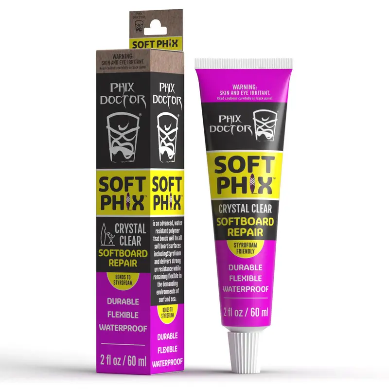 Phix Doctor Compact Softboard Repair Kit – 2 oz Epoxy Formula