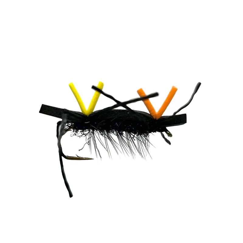 Plan B Dry Fly – Black with UV-Enhanced Black