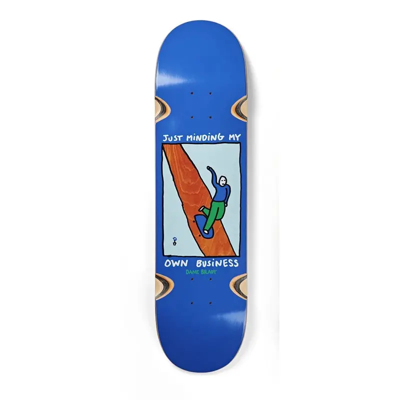 Polar Dane Brady ‘Just Mind My Own Business’ 8.25″ Skate Deck