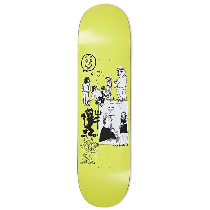 Polar Nick Boserio 2020 Signature Skateboard Deck – Limited-Edition Pro Model